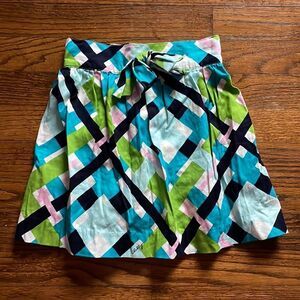 Lilly Pulitzer Girls Geometric Skirt